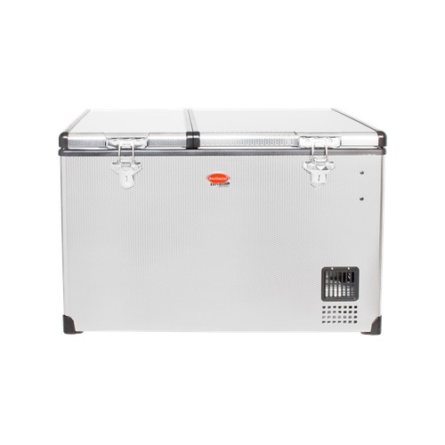 SnoMaster 66L Dual Compartment  Fridge/Freezer - Stainless Steel (Photo: 2)